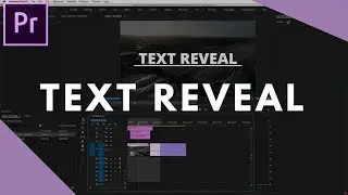 Text Reveal in Premiere Pro