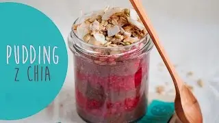 Pudding z chia czekoladowo-malinowy