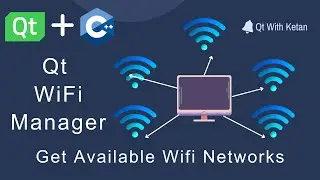 Qt QProcess | How to Retrieve All Available Wifi Networks | Wifi Network Discovery