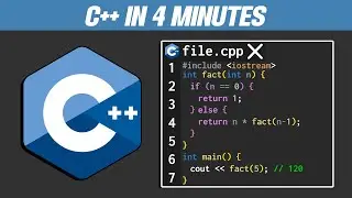 C++ in 4 Minutes!