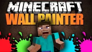 Minecraft Wall Painter Mod 1.7.10 - PAINT ANYTHING ANY COLOR!