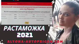 Как самому рассчитать растаможку 2021. Таможенный калькулятор Украина 2021. Авто под ключ.Растаможка
