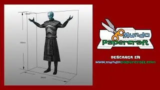 Night King de papercraft