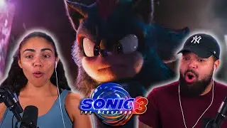 SHADOW IS HERE! SONIC THE HEDGEHOG 3 TRAILER REACTION!