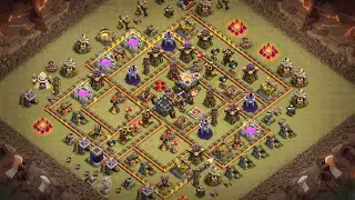 Th10 War base anti lavaloon and anti 3 star
