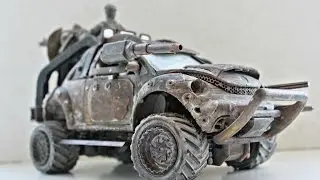 Machine MAD MAX. Tuning model Volkswagen Beetle