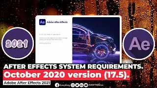 Adobe After Effects 2021 System Requirements Version 17.5