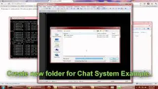 Node.JS & Socket.IO Chat System in Windows