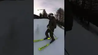 How to link turns when PARALLEL skiing #skiingtips #learntoski #skiinstructor