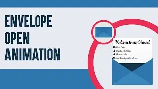 Envelope Open Animation | CSS Animation and Mouse Hover Effects