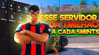 ME INFILTREI NA ("PCC DESMANCHE) COM MOD MENU FIZ 1 000 000 MILHÃO EM 5 MINUTOS - PROJECT MOD GTA RP
