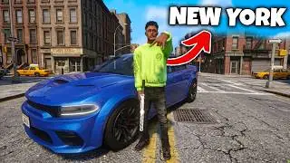 I Spent 24 Hours in NEW YORK in GTA 5 RP..