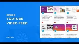How to embed Youtube Channel on your website?