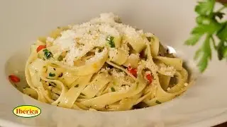 Паста с чесноком и перцем чили [Рецепт от Iberica]