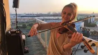 Electric Violinist Plays Sunset Balcony Concerts for Neighbors - Crystal (original)