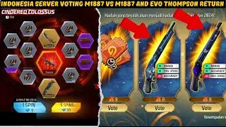 Indonesia Server Voting M1887 Vs M1887 🔥 ff indonesia server new event today 🎯