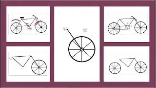 Ms word tutorial | Microsoft word design | cycle design sticker