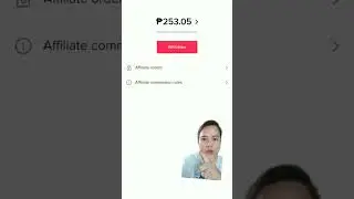 Part 1 How to Withdraw Affiliate Commissions #tiktokaffiliate #tiktoktutorial
