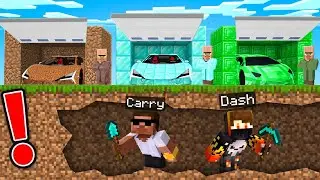 What's inside this Mysterious Villager's Secret Bases ????
