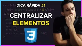 How to center elements with CSS (margin, flexbox, grid layout) - Quick Tip #1 