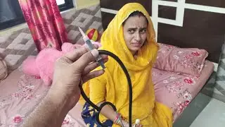 Injection Lagaya Double piche dard ka | Injection video Girl Backside | injection
