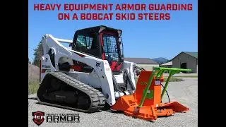 Heavy Equipment Armor Defender Ballistic Door for Bobcat