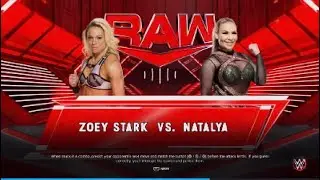 WWE 2K23 | Zoey Stark vs Natayla