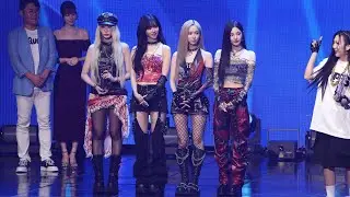 240822 에스파 aespa Reaction to 영파씨 YOUNG POSSE 직캠 fancam