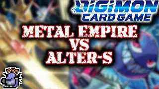 METAL EMPIRE VS ALTER-S! - Digimon Card Game Battle! Feat. @NichiNoUchuu