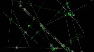 Visualization of Line Intersections search by brute force algorithm