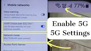 How to Enable Jio 5G on Samsung Galaxy Phone | 5G Settings | Activate 5G | Turn ON 5G