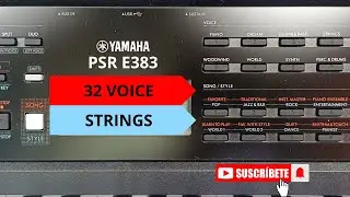 32 VOICE STRING 🎹YAMAHA E383 DEMO
