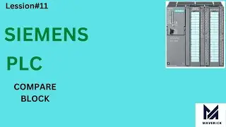 Comparison Block in SIEMENS PLC | How to use compare block in SIEMENS PLC? | PLC Programming course