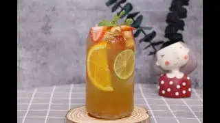 Trà trái cây nhiệt đới giải nhiệt mùa hè