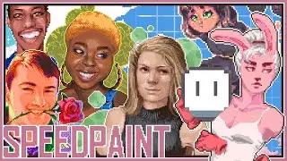 Speedpaint - Aseprite - Commissions and Fan Arts (♫ by The Loogie Tanuki Show)