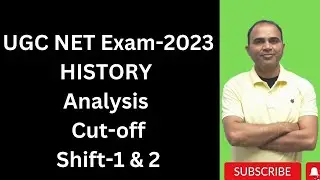 Ugc net  History 2023  : Cut- Off History and Paper Analysis ? Ugc Net Answer Key June-2023