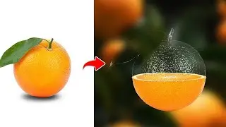 Transparent Orange Manipulation in Photoshop