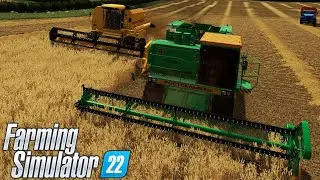 FS 22 / УБОРКА ПШЕНИЦЫ / ДОН 1500Б / New Holland TC 59 / УРАЛ 4320