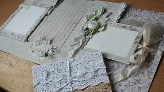 Скрапбукинг. Мастер-класс по созданию свадебного разворота  - 4