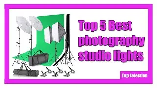 ✅ Top 5 Best photography studio lights
