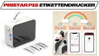 Pristar P15 Etikettendrucker im Test-Vergleich🥇Günstiger Labeldrucker mit App