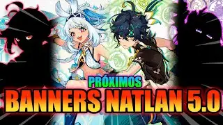 PRÓXIMOS BANNERS DE NATLAN 5.0 / Genshin Impact #genshinimpact #natlan #mualani  #kinich