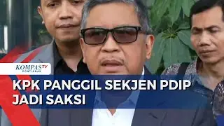 Sekjen PDIP Hasto Kristiyanto Dipanggil KPK sebagai Saksi Kasus Rel Kereta Kemenhub