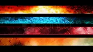 Grunge Looping Lower Third. Stock Footage