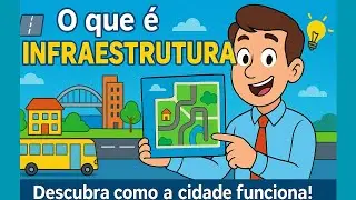 What is INFRASTRUCTURE? An educational video for children.