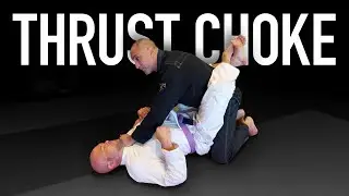 My Favorite Way to Open the Guard | Thrust Choke