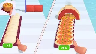 Pizza Run 3D (IOS, Android) NEW UPDATE Gameplay