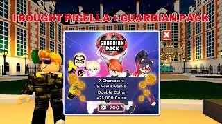 I BOUGHT PIGELLA + GUARDIAN PACK(7 CHARACTERS+5 NEW KWAMIS+DOUBLE COINS+25,000 COINS) FOR 700 ROBUX