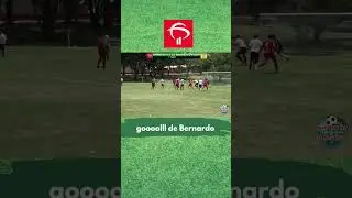 Bernardo marcou um golaço para o Bradesco no Campeonato dos Bancários de PE