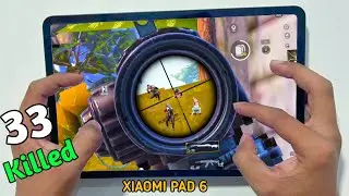🔥33 Killed XIAOMI PAD 6 BGMI Handcam Gameplay 